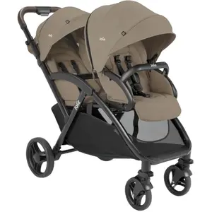 Poussette double evalite  duo Cashew