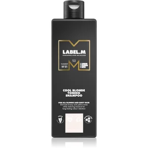 Comparateur de prix : label.m Cool Blonde shampoing pour cheveux blonds 300 ml