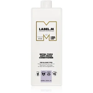 Comparateur de prix : label.m Royal Yuzu après-shampoing pour cheveux indisciplinés et frisottis 1000 ml