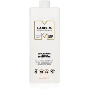 Comparateur de prix : label.m Cool Blonde Conditioner après-shampoing hydratant anti-jaunissement 1000 ml