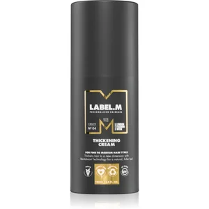 Comparateur de prix : label.m Thickening crème coiffante pour tous types de cheveux 150 ml