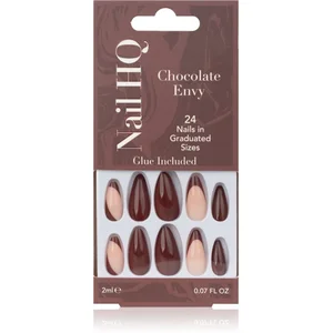 Comparateur de prix : Nail HQ Almond Faux ongles Chocolate Envy 24 pcs