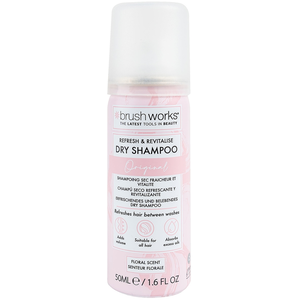 Comparateur de prix : brushworks Refresh & Revitalise Floral Dry Shampoo 50ml