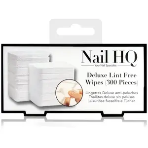 Nail HQ Deluxe Lint Free Wipes disques nettoyants ongles 300 pcs pas cher