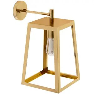 Comparateur de prix : ICONIK INTERIOR Applique Murale - Lampe Métal Doré - Alba Doré