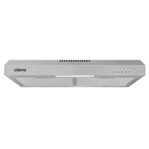 CIARRA hotte aspirante 60cm, 3 vitesses, 220m³/h, recyclage ou évacuation, fi... pas cher