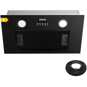Ciarra CBCB5913A Hotte aspirante encastrable B Noir pas cher