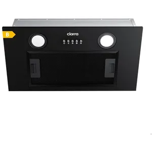 CIARRA Groupe Filtrant Hotte Aspirante Encastrable 52cm 300m3/h Recycl... pas cher