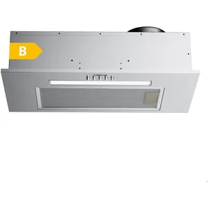 CIARRA Hotte Groupe Filtrant 52cm 300m3/h Recyclage ou Evacuation 3 Vi... pas cher