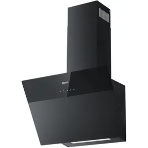 Hotte Murale Tactile 60cm | Ciarra A+++ Verre & Acier pas cher