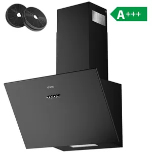 CIARRA Hotte Aspirante Inclinée 60cm A+++ 650m3/h avec Filtre au charb... pas cher