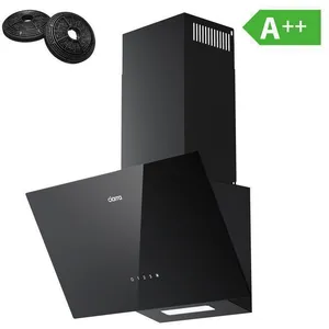 CIARRA Hotte Aspirante Inclinée 60cm 350m3/h 3 Vitesses A++ Recyclage ... pas cher