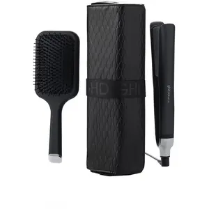 GHD Styler PLATINUM + Brosse plate + Pochette thermorésistante noire pas cher