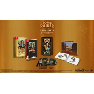 Premium Tomb Raider 1-3 Remastered Starring Lara Croft Deluxe Edition - Switch pas cher