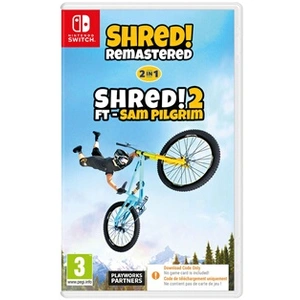 Comparateur de prix : Just For Games Shred! Remastered & Shred! 2 Ft. Sam Pilgrim (Code in a Box) (SWITCH)