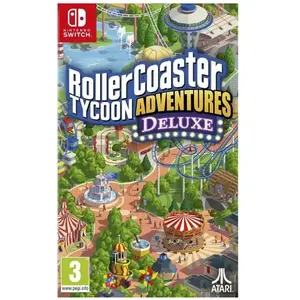 Atari Just For Games RollerCoaster Tycoon Adventures Deluxe Edition - Jeu Nintendo Switch pas cher