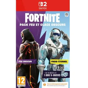 Fortnite Darkfire & Ice Bundle Code in a box Nintendo Switch 2 pas cher