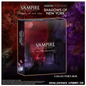 Comparateur de prix : Vampire the Masquerade Coteries and Shadows of New York Collector Edit...