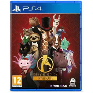 Funstock JUST FOR GAMES Lord Winklebottom Investigates Playstation 4 pas cher