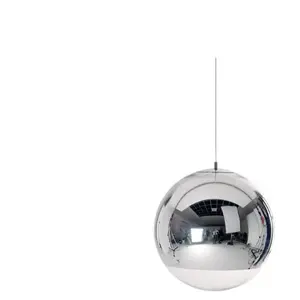 Tom Dixon MIRROR BALL-Suspension LED Ø50cm pas cher