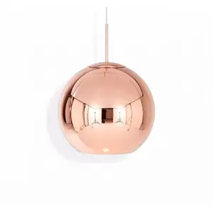 Tom Dixon COPPER ROUND-Suspension LED Ø45cm