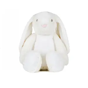 Peluche zippée Mumbles Lapin Beige TU MM050-Cream pas cher