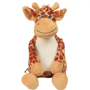 Peluche zippée Mumbles Giraffe TU pas cher