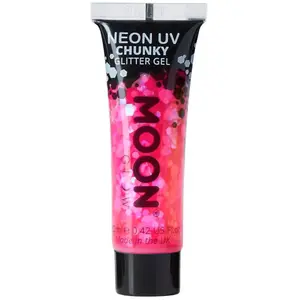 Gel Néon à Grosses Paillettes Moon Glow magenta