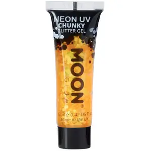 Gel Néon à Grosses Paillettes Moon Glow doré