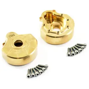 Fastrax Trx-4 Heavy Duty Brass Steering Gear Cover (2)