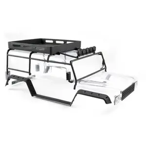 FTX Kanyon Carrosserie Transparente W/Roll Cage, Spotlights & Tray FTX...