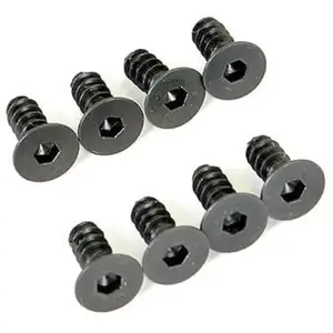 FTX Torro Flat Head Hex Screw M4X10Mm Self Tapping (6Pc)