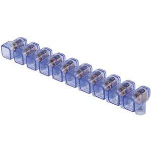 Bornier de raccordement Rs Pro 10 pôles , a visser ( Prix pour Paquet de 10 )