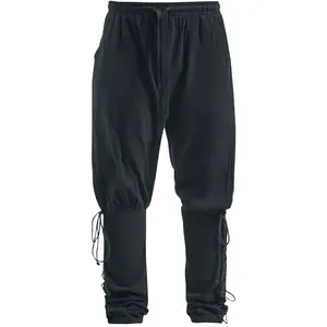 Comparateur de prix : Pantalon  de Banned Alternative - Pantalon Médiéval Irwin - S à 5XL - pour Homme - noir M