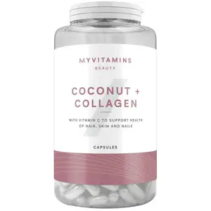 Coffret Noix de coco et collagène + Acide hyaluronique de Myvitamins.Vendu pardocmorris