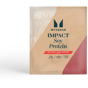 Myvegan Isolat de protéine de soja (Énchantillon) - 30g - Fraise Naturelle pas cher