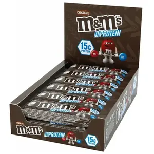 Comparateur de prix : Barres protéinées Mars - M&M's Hi-Protein - Chocolate Boite de 12