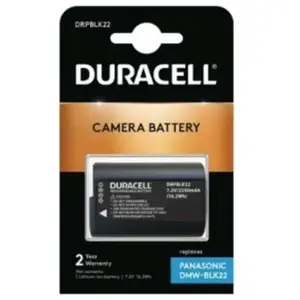 Duracell Batterie de remplacement Panasonic DMW-BLK22 pas cher