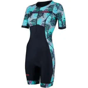Combinaison de triathlon Zone3 Activate+ bleu lilas femme - LVendu paramazon