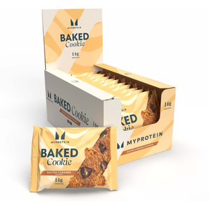 Comparateur de prix : MyProtein Cookies Protéinés Moelleux - 12 x 75g - Nouveau - Caramel salé