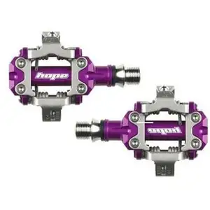 Paire de pedales automatiques hope union rc violet