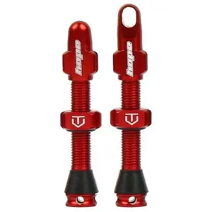 Paire de valves tubeless hope rouge pas cher