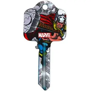 Marvel Comics Thor Door Key One Size noir pas cher
