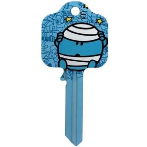 Mr Men Mr Bump Door Key One Size bleu pas cher