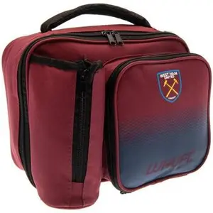 West Ham United FC Fade Lunch Bag One Size bordeaux