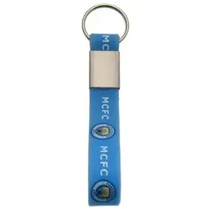 Manchester City FC Silicone Keyring One Size bleuVendu parspartoo