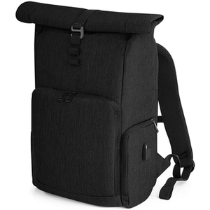 Quadra Q-tech Charge Roll-top Backpack One Size noir
