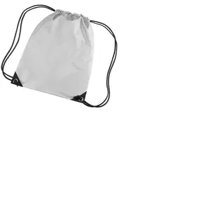 Bagbase - Sac de gym - 11 litres (Lot de 2) (Gris argenté) TU