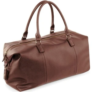 Quadra - Sac de voyage en faux cuir (Lot de 2) (Taille unique) (Fauve)... pas cher