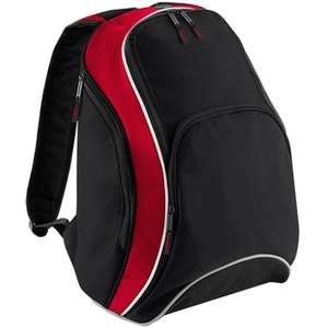 Bagbase - Sac à dos - 21 litres (Lot de 2) (Bleu marine/Blanc) TU pas cher